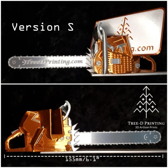 Chainsaw Card Holder - Version S